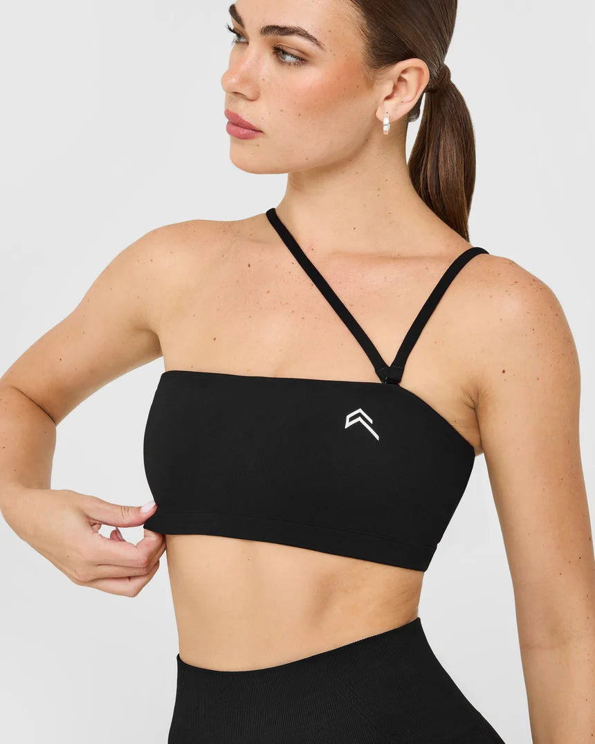 Oner Active EasyLift Multi Way Bandeau Bralette - Black