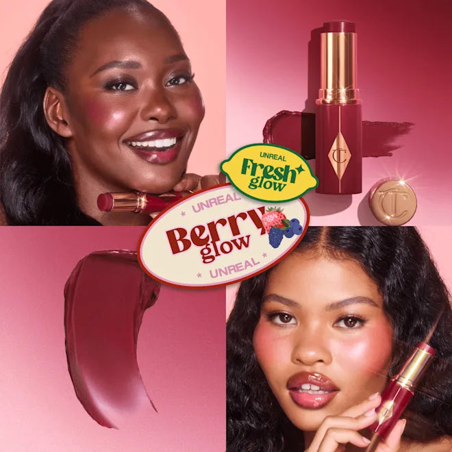 Charlotte Tilbury Unreal Blush Healthy Glow Stick - Berry Glow