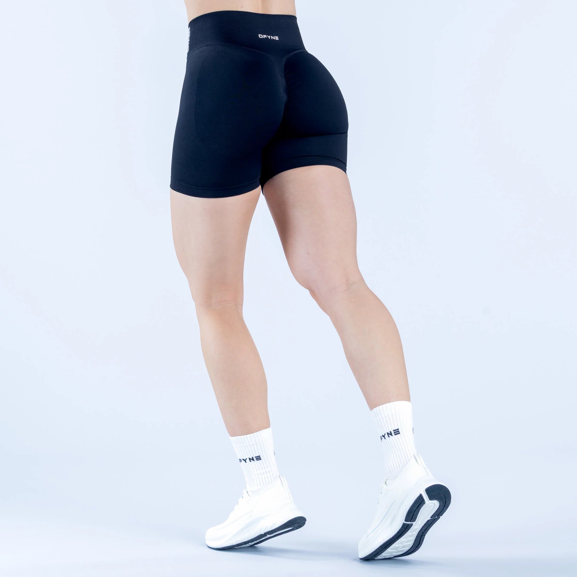 DFYNE Dynamic Shorts - Midnight Black