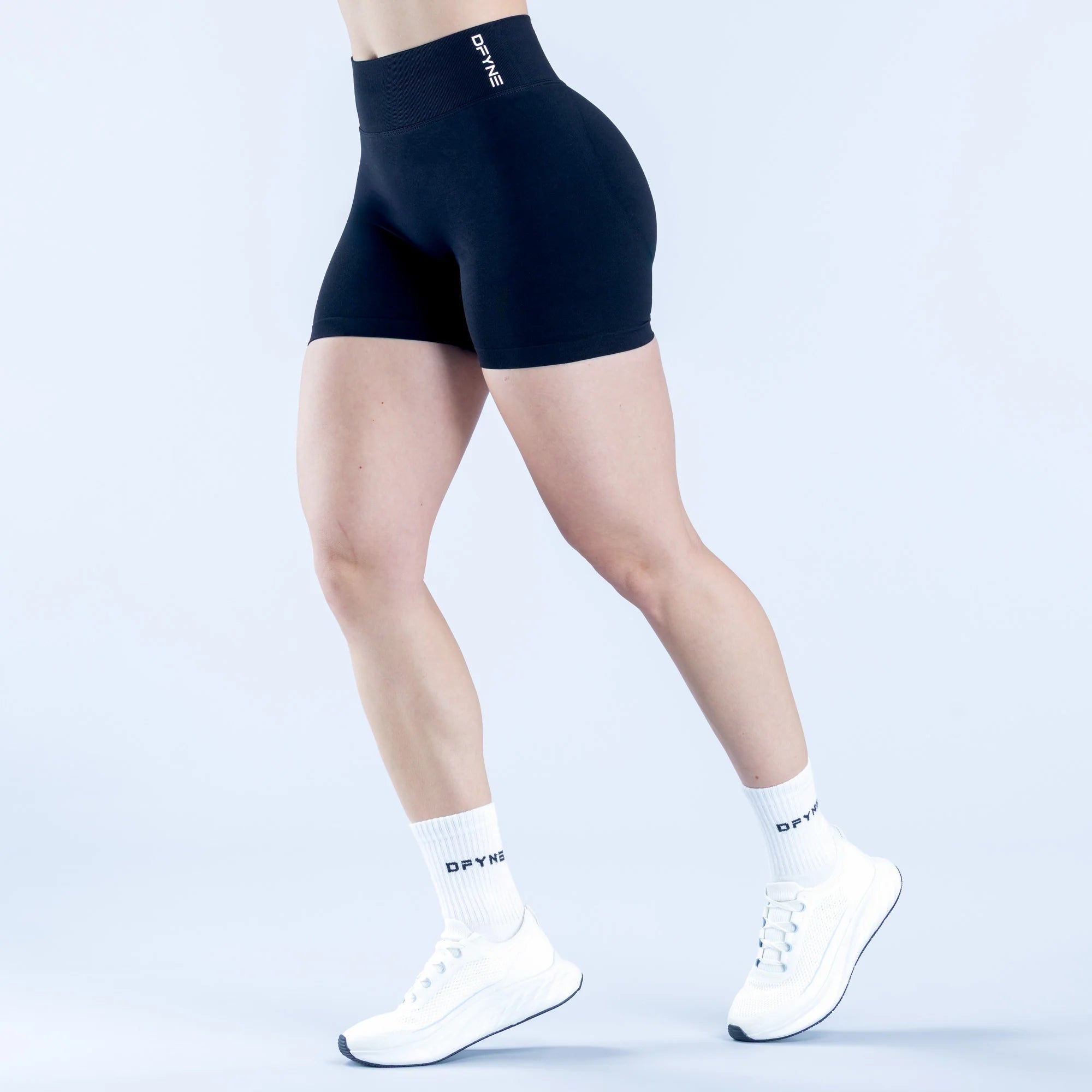 DFYNE Dynamic Shorts - Midnight Black