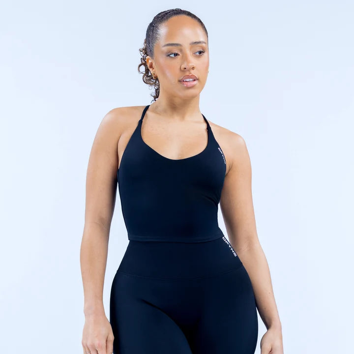 DFYNE Dynamic Strappy Top - Midnight Black