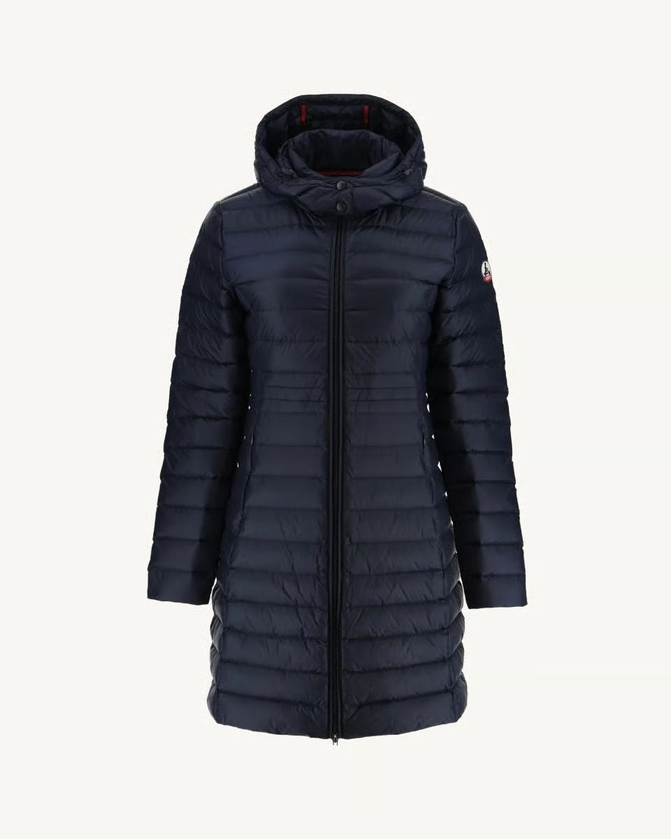 JOTT Down jacket long hooded Marine Vero
