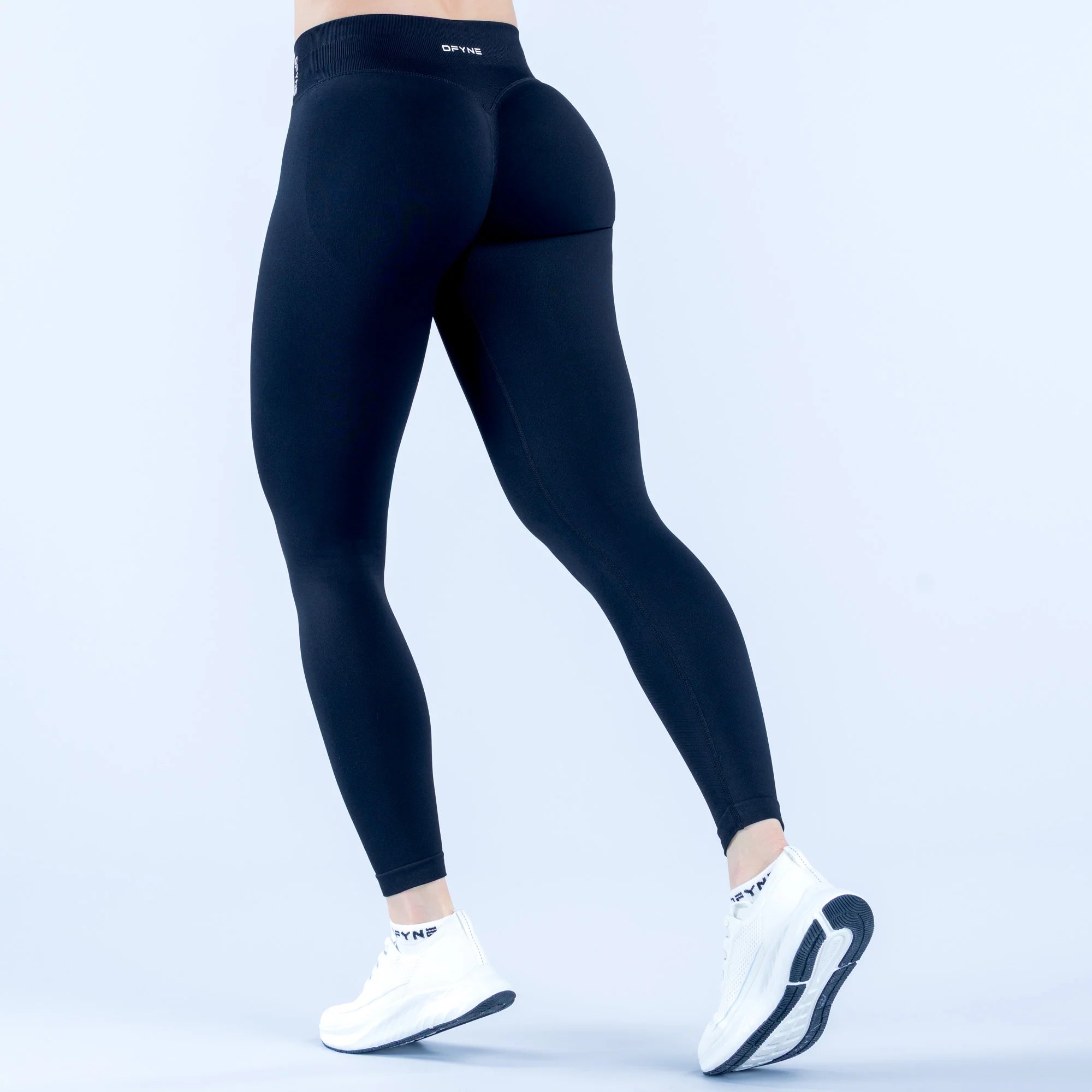 DFYNE Impact Leggings - Midnight Black
