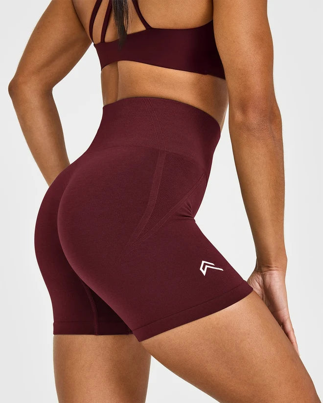Oner Active EffortlessLift Seamless Shorts - Rosewood