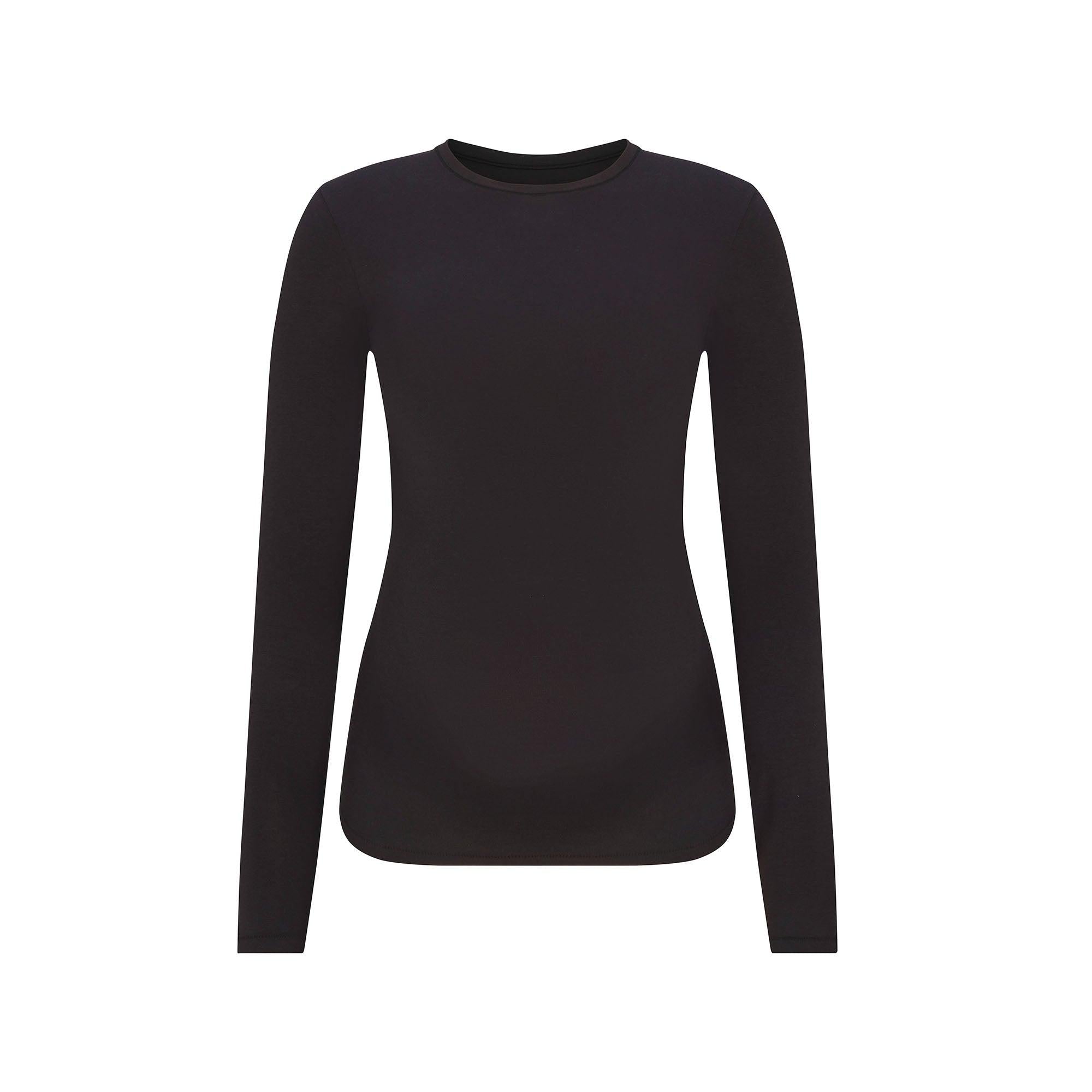 Skims Cotton Jersey Maternity - Soot