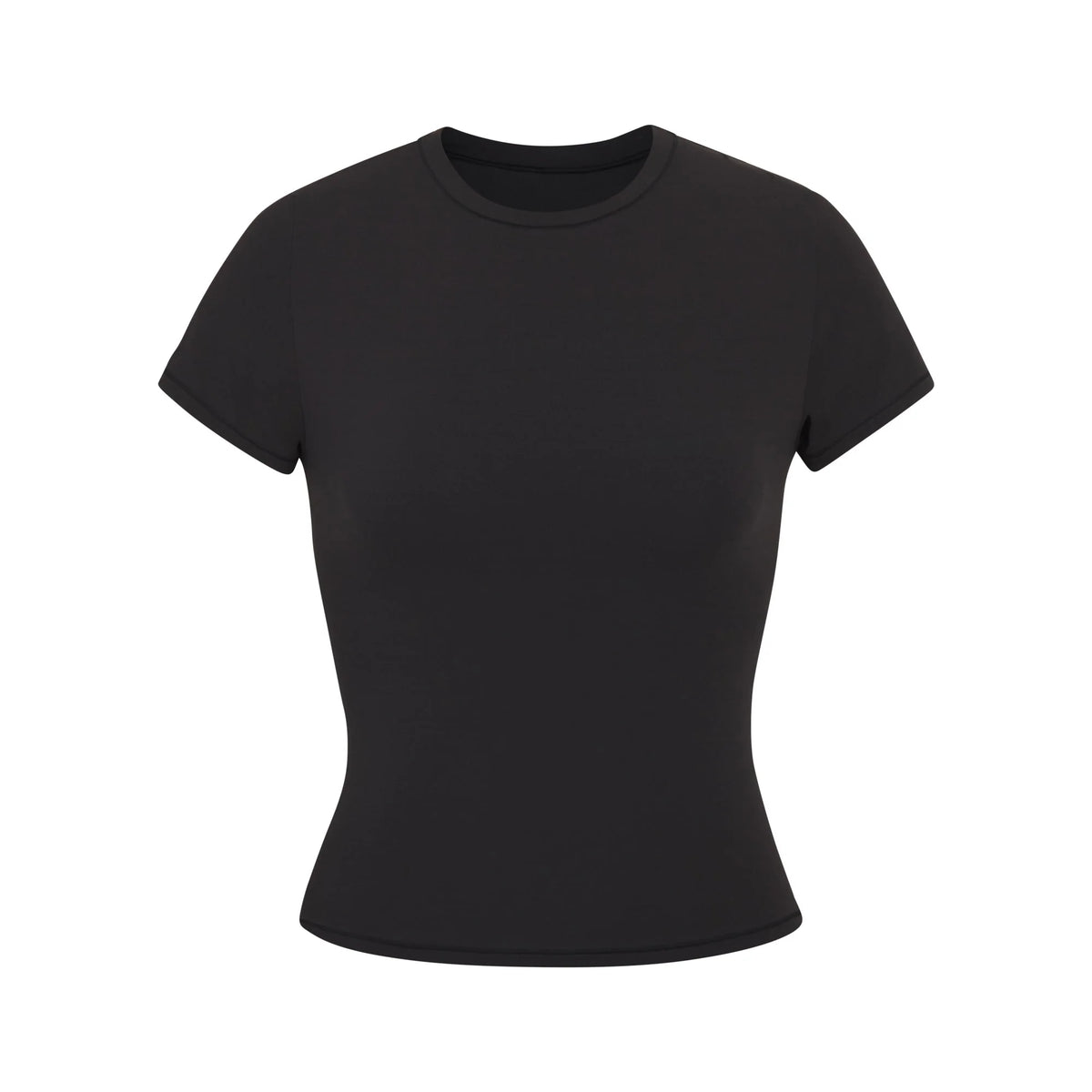 Skims Soft Smoothing Seamless T-shirt - Eclipse