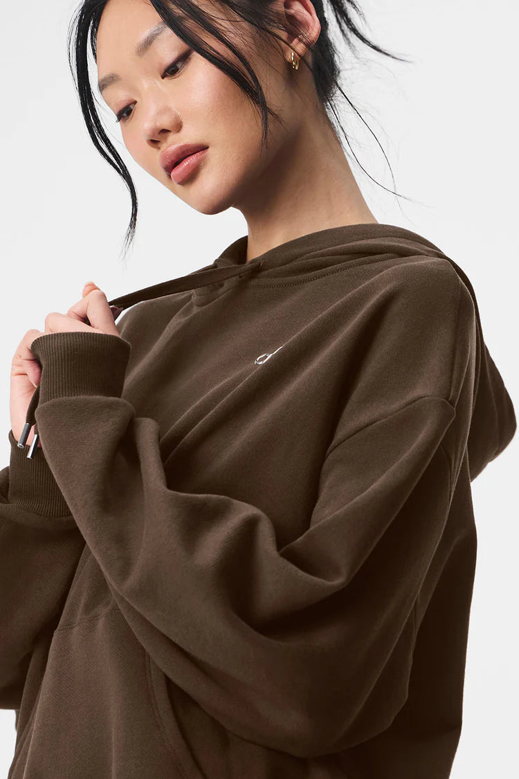 Alo Yoga Accolade Hoodie - Espresso