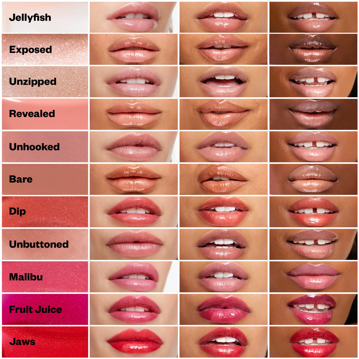 Kosas Wet Lip Oil Plumping Peptide Lip Treatment Gloss - Jellyfish